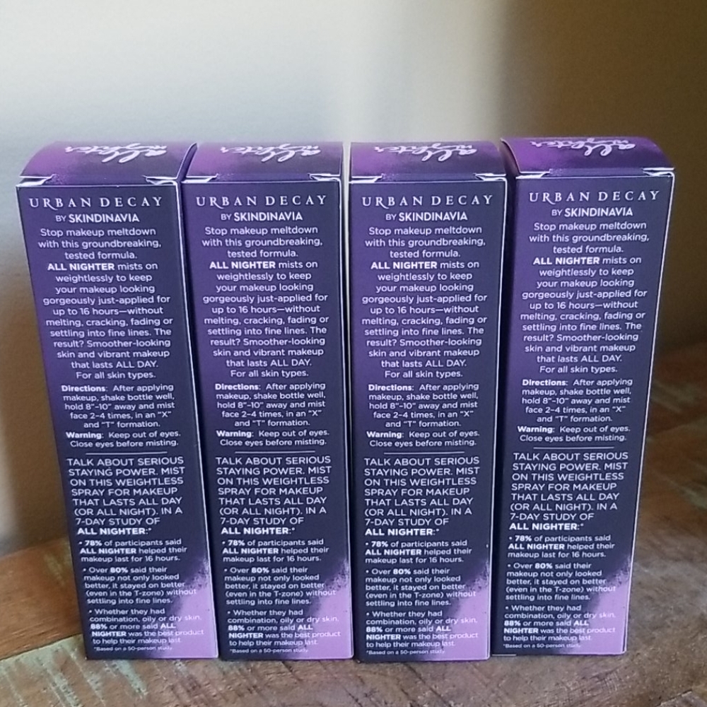 NIB UD All Nighter Makeup Setting Spray - 4 fl oz - Picture 4 of 4